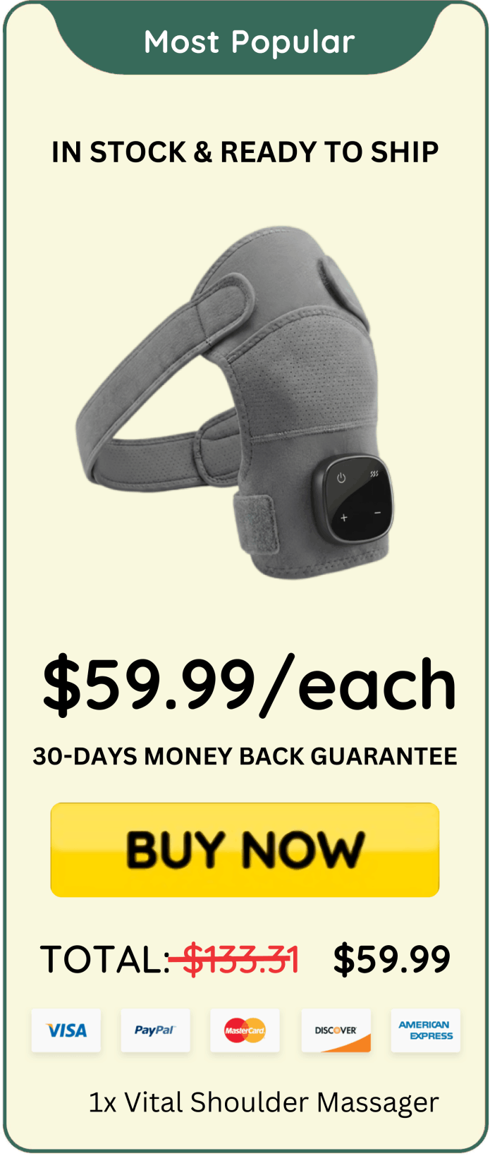 Vital Shoulder Massager offer price